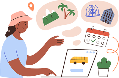 Explore destinations